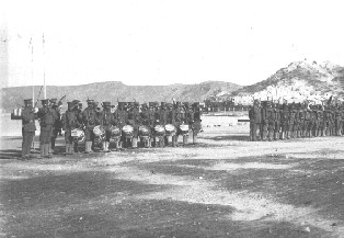 Banda de Guerra de Infanteria del Ejercito Mexicano, Guimas, Sonora 1922, Archivo 3 de Diana 