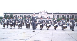 Banda de Guerra de la Zona San Luis del PDMU, Toluca, Edo Mx. Agosto de 1996, Archivo 3 de Diana